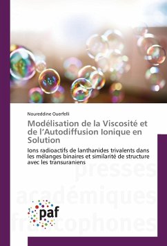 Modélisation de la Viscosité et de l¿Autodiffusion Ionique en Solution - Ouerfelli, Noureddine