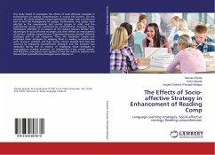 The Effects of Socio-affective Strategy in Enhancement of Reading Comp