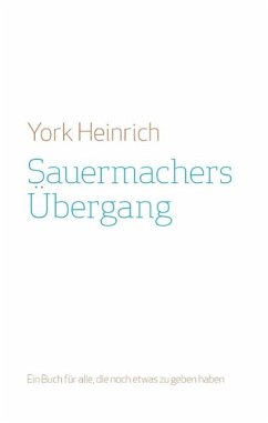 Sauermachers Übergang (eBook, ePUB)