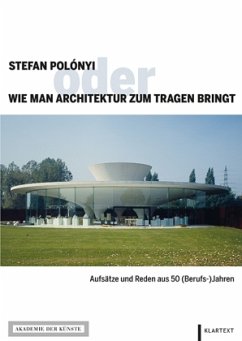 Wie man Architektur zum Tragen bringt - Polónyi, Stefan