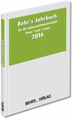 BEHR'S Jahrbuch für die Lebensmittelwirtschaft 2016