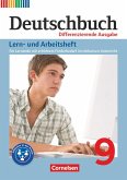 Deutschbuch 9. Schuljahr - Lern- und Arbeitsheft für Lernende mit erhöhtem Förderbedarf im inklusiven Unterricht. Zu allen differenzierenden Ausgaben