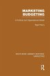 Marketing Budgeting (RLE Marketing) - Bild 1