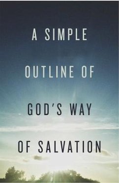 A Simple Outline of God`s Way of Salvation (Pack of 25) - Spck