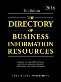 Directory of Business Information Resources, 2016
