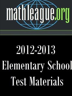 Elementary School Test Materials 2012-2013 - Sanders, Tim