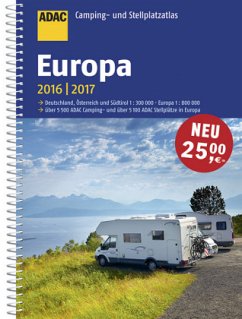 Cover ADAC Camping- und Stellplatzatlas Europa 2016/2017