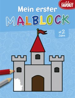 Mein erster Malblock - blau