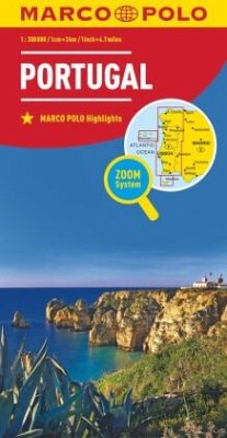 Portugal Marco Polo Map - MARCO POLO Länderkarte Portugal 1:300.000