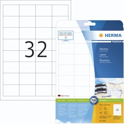 Cover Herma Prem. Etiketten 48,3x33,8 25 Blatt DIN A4 800 Stück 4200