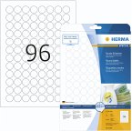 Herma Movables Etiketten rund 20 25 Blatt DIN A4 2400 Stück 4386