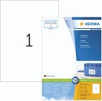 Herma Prem. Etiketten 210x297 100 Bl. DIN A4 100 Stück 4428 Herma Prem. Etiketten 210x297 100 Bl. DIN A4 100 Stück 4428