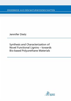 Cover Synthesis and Characterization of Novel Functional Lignins - (eBook, PDF)