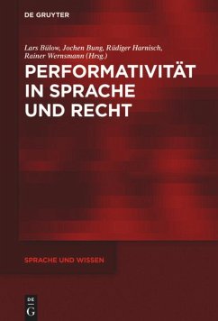 Performativität in Sprache und Recht