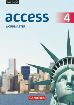 English G Access Band 4: 8. Schuljahr - Allgemeine Ausgabe - Wordmaster mit Lösungen - Wright, Jon