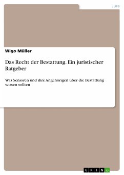 Das Recht der Bestattung.Ein juristischer Ratgeber (eBook, PDF)