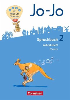 Cover Jo-Jo Sprachbuch - Allgemeine Ausgabe - Neubearbeitung 2016. 2. Schuljahr - Arbeitsheft Fördern