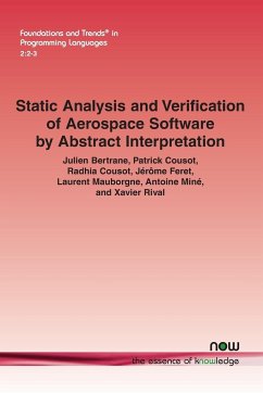 Static Analysis and Verification of Aerospace Software by Abstract Interpretation - Bertrane, Julien; Patrick, Patrick; Radhia, Radhia