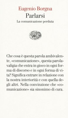 Cover Parlarsi. La comunicazione perduta