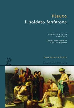 Cover Il soldato fanfarone. Testo latino a fronte