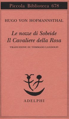 Cover Le nozze di Sobeide-Il cavaliere della rosa