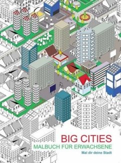 Malbuch für Erwachsene: Big Cities - Mongourdin, Théo