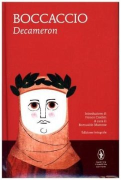 Decameron, italienische Ausgabe - Boccaccio, Giovanni
