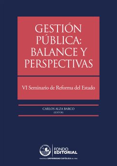 Gestión pública: balance y perspectivas (eBook, ePUB)