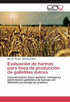 Evaluación de harinas para línea de producción de galletitas dulces - Ponzio, Nora R.;Cillero, Mariana