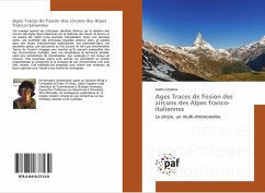 Ages Traces de fission des zircons des Alpes franco-italiennes