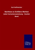 Nachlese zu Schillers Werken Nachlese zu Schillers Werken