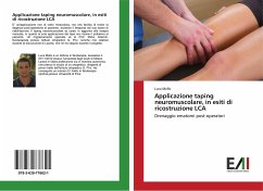 Applicazione taping neuromuscolare, in esiti di ricostruzione LCA