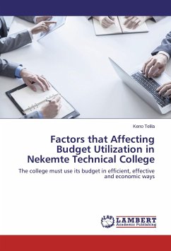 Factors that Affecting Budget Utilization in Nekemte Technical College