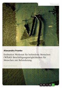 Endstation Werkstatt für behinderte Menschen (WfbM)? Beschäftigungsmöglichkeiten für Menschen mit Behinderung (eBook, ePUB) - Franke, Alexandra