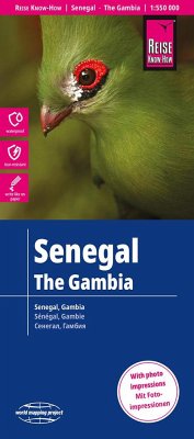 Reise Know-How Landkarte Senegal, Gambia (1:550.000). Senegal, The Gambia / Sénégal, Gambie - Reise Know-How Verlag Peter Rump GmbH