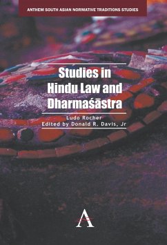 Cover Studies in Hindu Law and Dharmasastra (eBook, PDF)