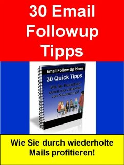 30 Email Followup Tipps (eBook, ePUB) - Schmid, Sigmund