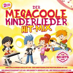 Der Megacoole Kinderlieder Hit-Mix 80 Hits F Kids - Diverse