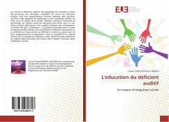 Cover L'education du déficient auditif