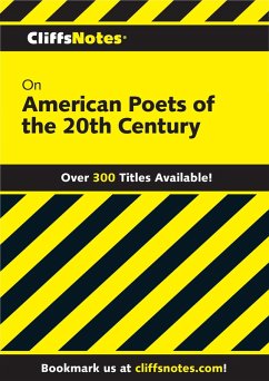 CliffsNotes on American Poets of the 20th Century (eBook, ePUB) - Snodgrass, Mary Ellen