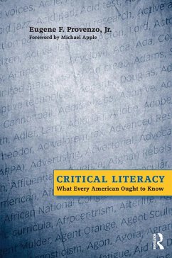 Critical Literacy (eBook, ePUB) - Provenzo, Eugene F.; Apple, Michael W.