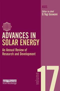 Advances in Solar Energy: Volume 17 (eBook, ePUB) - Goswami, D. Yogi