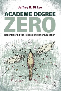 Cover Academe Degree Zero (eBook, ePUB)