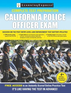 Cover California Police Officer Exam (eBook, ePUB)