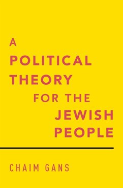 Cover A Political Theory for the Jewish People (eBook, ePUB)