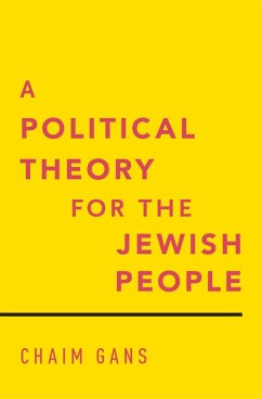 Cover A Political Theory for the Jewish People (eBook, PDF)