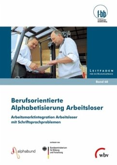 Cover Berufsorientierte Alphabetisierung Arbeitsloser