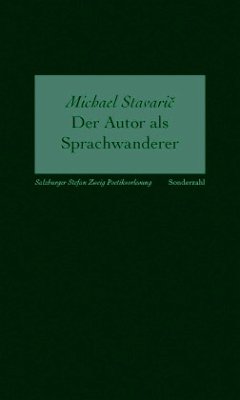 Cover Der Autor als Sprachwanderer / Poetikvorlesungen Bd.4