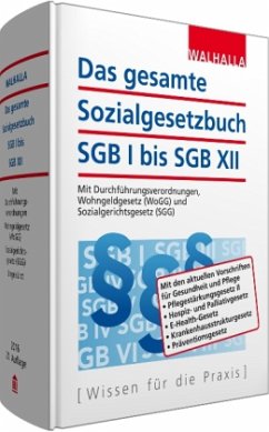 Das gesamte Sozialgesetzbuch SGB I bis SGB XII