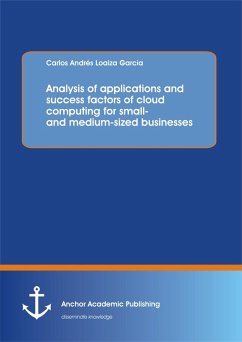 Analysis of applications and success factors of cloud computing for small- and medium-sized businesses (eBook, PDF) - Loaiza, Carlos